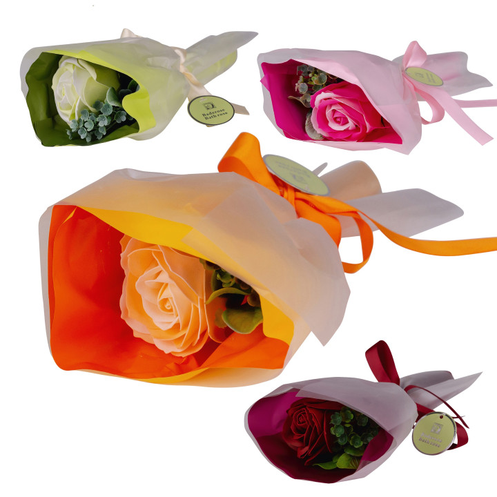 Bouquet de 1 Rose de savon