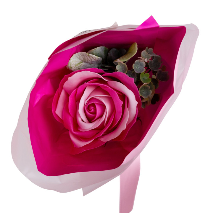 Bouquet de 1 Rose de savon