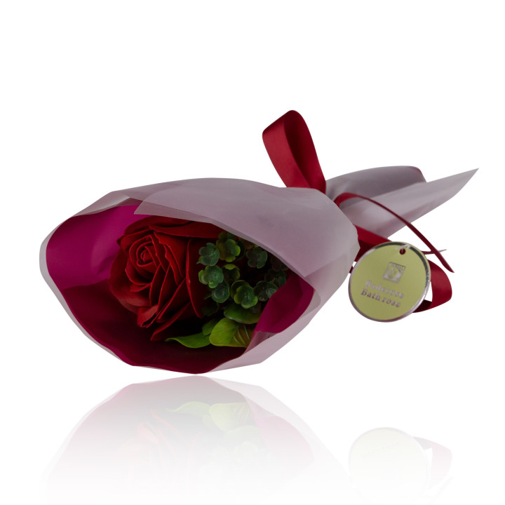 Bouquet de 1 Rose de savon