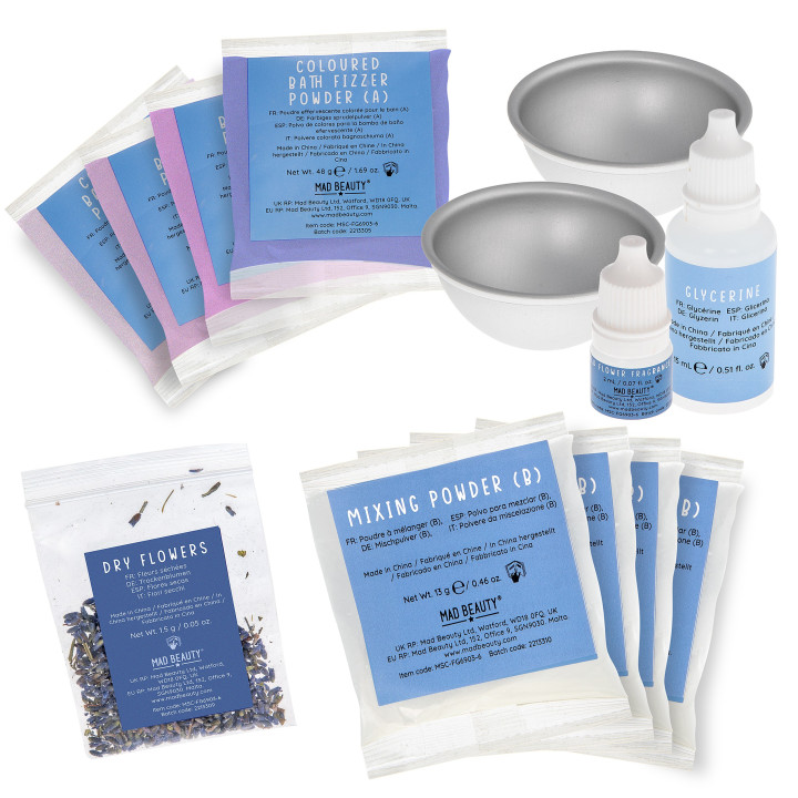PROMO Coffret MAKE IT YOUR OWN boule de bain effervescente à fabriquer soi même