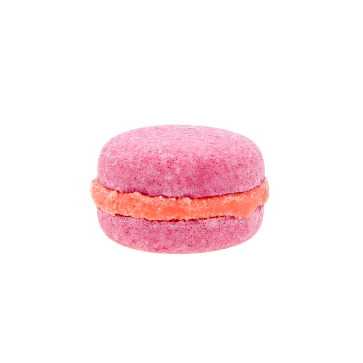 Macaron effervescent 70g, senteur  Framboise