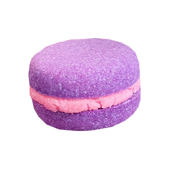 Macaron effervescent 70g, senteur Cassis