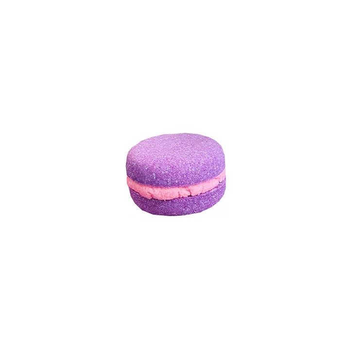 Macaron effervescent 70g, senteur Cassis