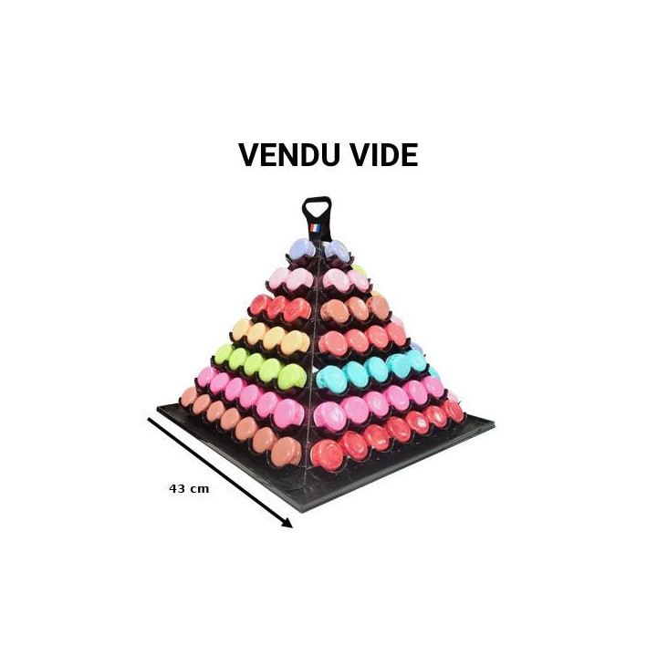 Présentoir 112 Savons Macarons (43x43x43) VENDU VIDE