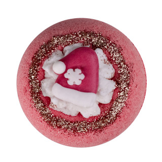 PROMO Boule effervescente pour le bain "JOYEUX NOEL" 190g, senteur  Pomme & Cannelle