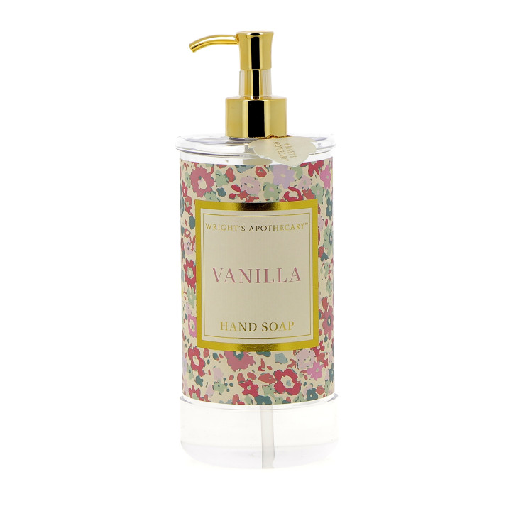 PROMO Distributeur savon mains BEAUTIFUL FLOWERS, senteur  Vanille