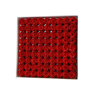 DISPO JUILLET Rose en papier de savon 3g rouge