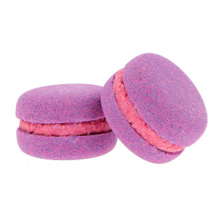 Macaron effervescent 70g, senteur Cassis