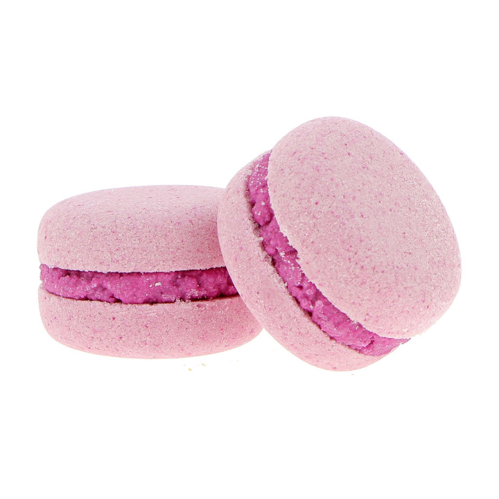 Macaron effervescent 70g, senteur Bubbles gum