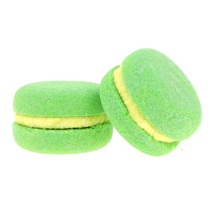 Macaron effervescent 70g, senteur Pomme