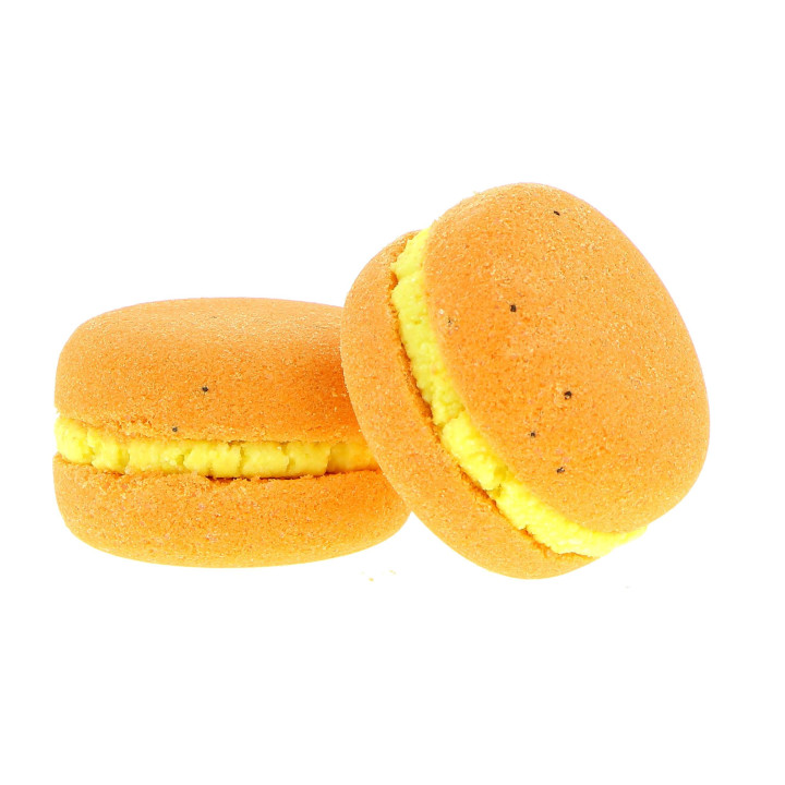 Macaron effervescent 70g, senteur Vanille
