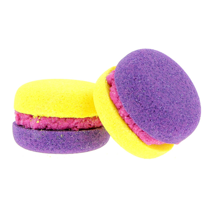Macaron effervescent 70g, senteur Prune