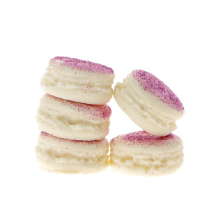Savon Macaron pailleté  Cranberry Litchi