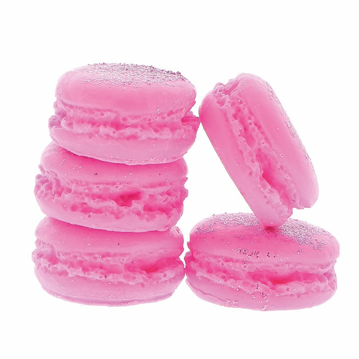 Savon Macaron pailleté Cerise