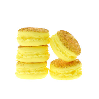 Savon Macaron pailleté Cannelle Orange