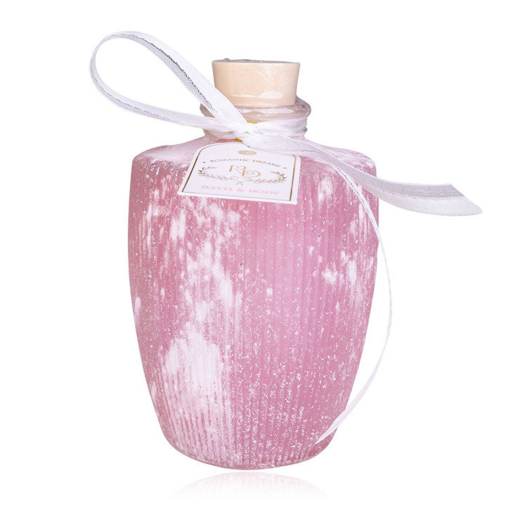 PROMO Gel douche & bain moussant ALBA 420ml, senteur vanille/rose