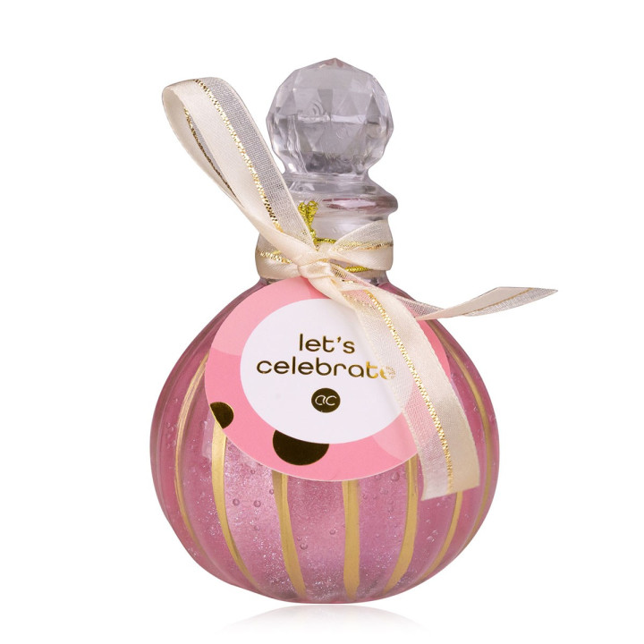 Gel douche & bain moussant KYOTO 130ml,3 modèles assortis, Senteur Vanille & Rose/Vanille