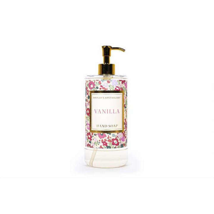 PROMO Distributeur savon mains BEAUTIFUL FLOWERS, senteur  Vanille