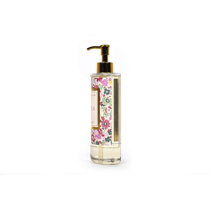PROMO Distributeur savon mains BEAUTIFUL FLOWERS, senteur  Vanille