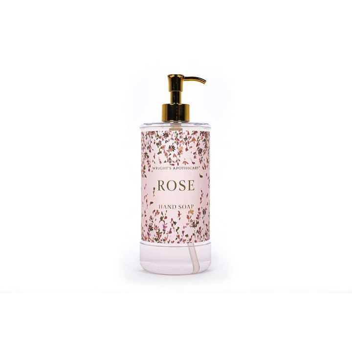 PROMO Distributeur savon mains BEAUTIFUL FLOWERS, senteur Rose