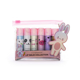 Coffret de 6 baumes lèvres aromatisées Lip Smaker