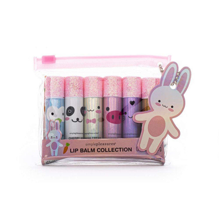 Coffret de 6 baumes lèvres aromatisées Lip Smaker