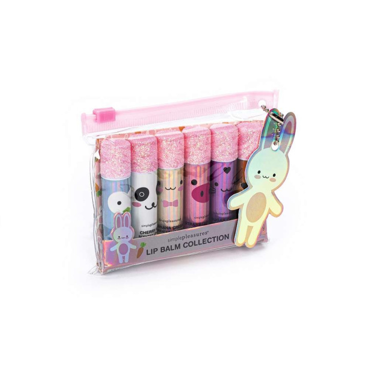 Coffret de 6 baumes lèvres aromatisées Lip Smaker