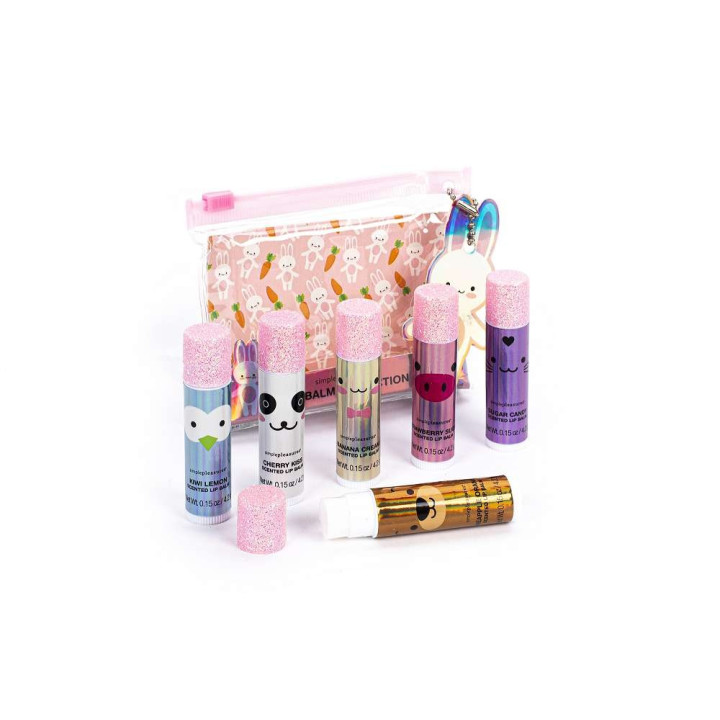 Coffret de 6 baumes lèvres aromatisées Lip Smaker