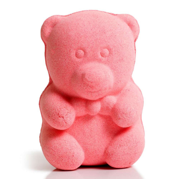 Ourson effervescent, senteur Fraise
