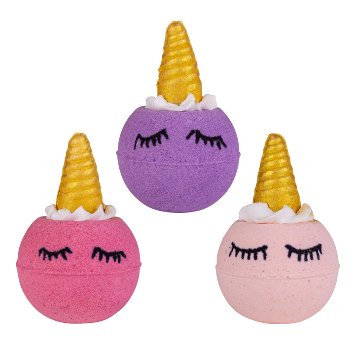 Boule de bain effervescente LICORNE