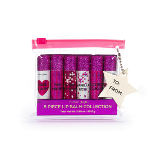 PROMO Coffret 6 baumes à lèvre METALLIC GLAM