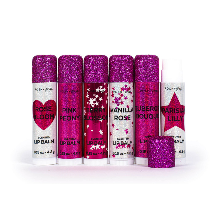 PROMO Coffret 6 baumes à lèvre METALLIC GLAM