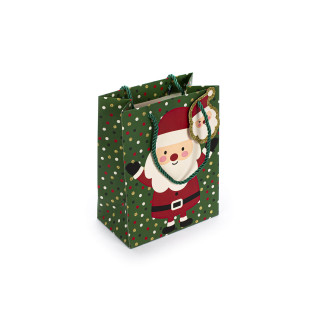 PROMO Sac cadeau Père Noël (22,5x18x10 cm)