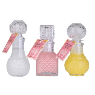 PROMO Gel douche & bain moussant MIX 50ml, 3 couleurs assorties, senteur rose