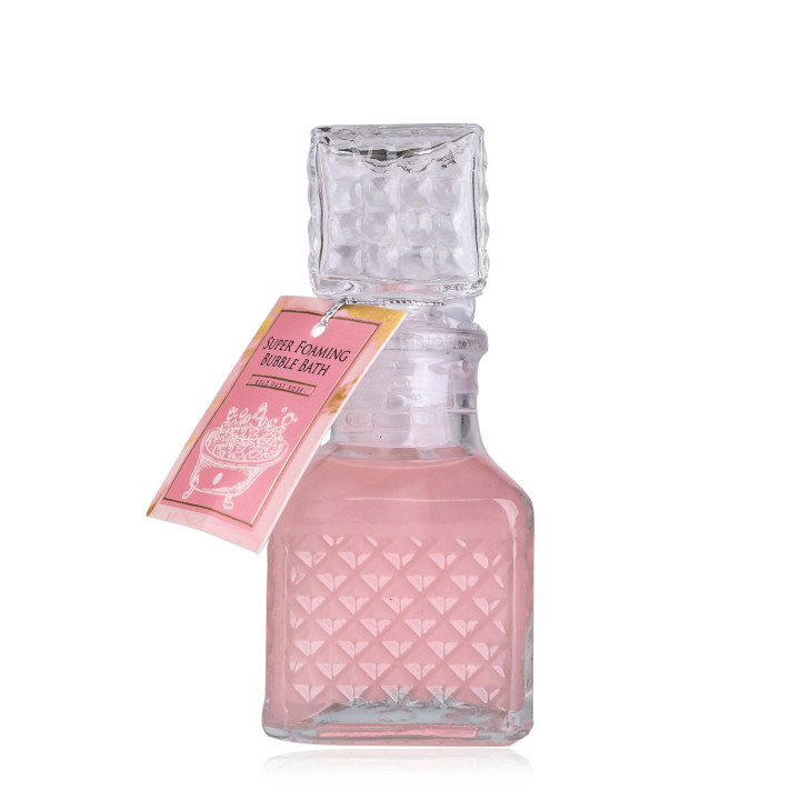PROMO Gel douche & bain moussant MIX 50ml, 3 couleurs assorties, senteur rose