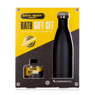 PROMO Coffret gel douche  +gourde BATH & BODY TOOL