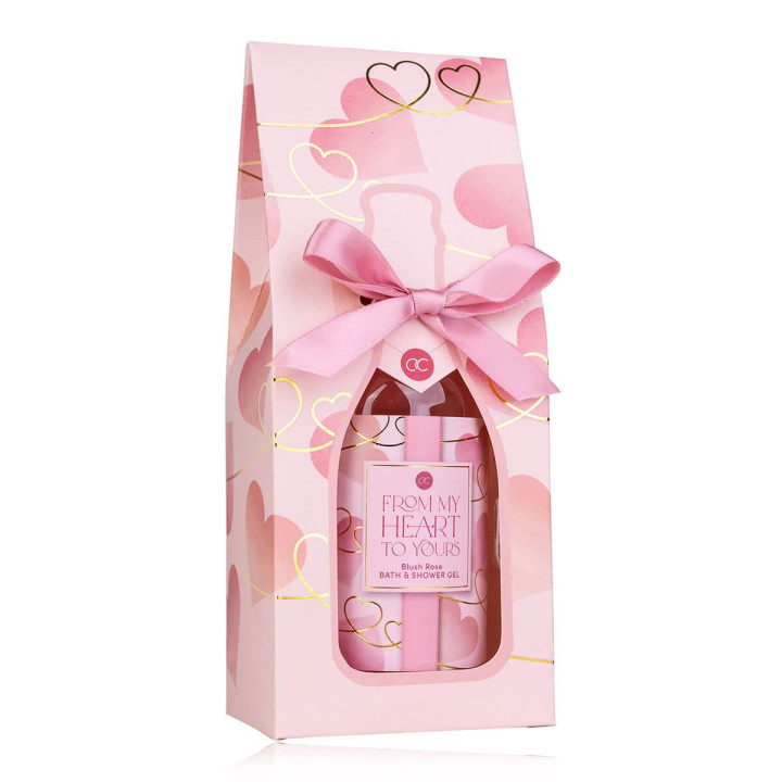 PROMO Coffret gel douche 180ml FROM MY HEART TO YOURS
