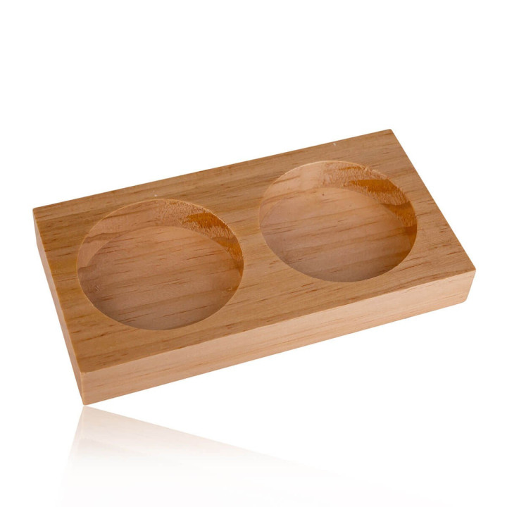 PROMO Coffret pour les mains + porte savon bois HERBAL SPA