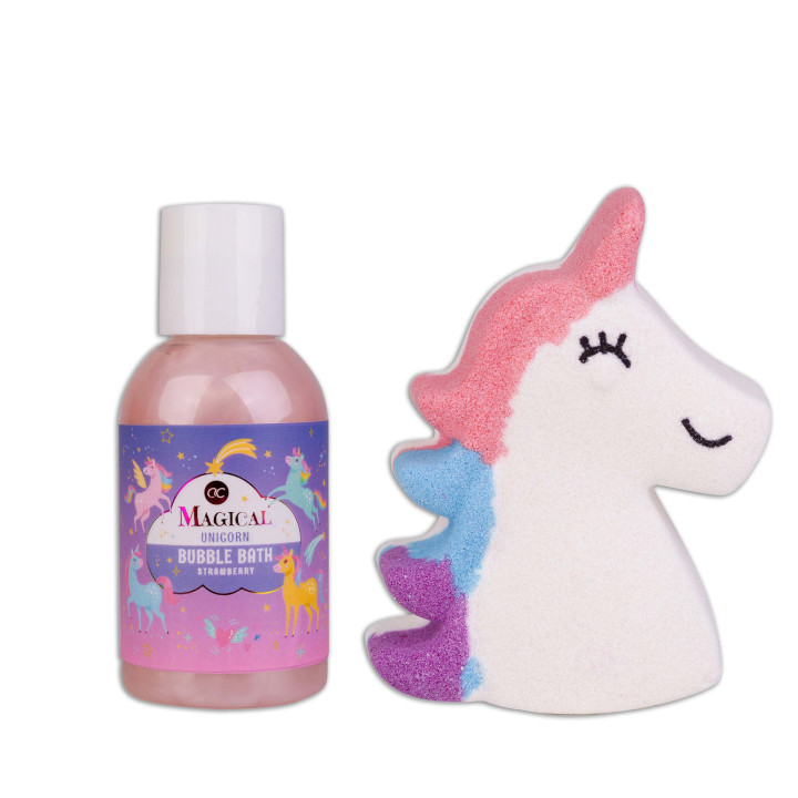 Coffret bain+ trousse MAGICAL UNICORN& MERMAID