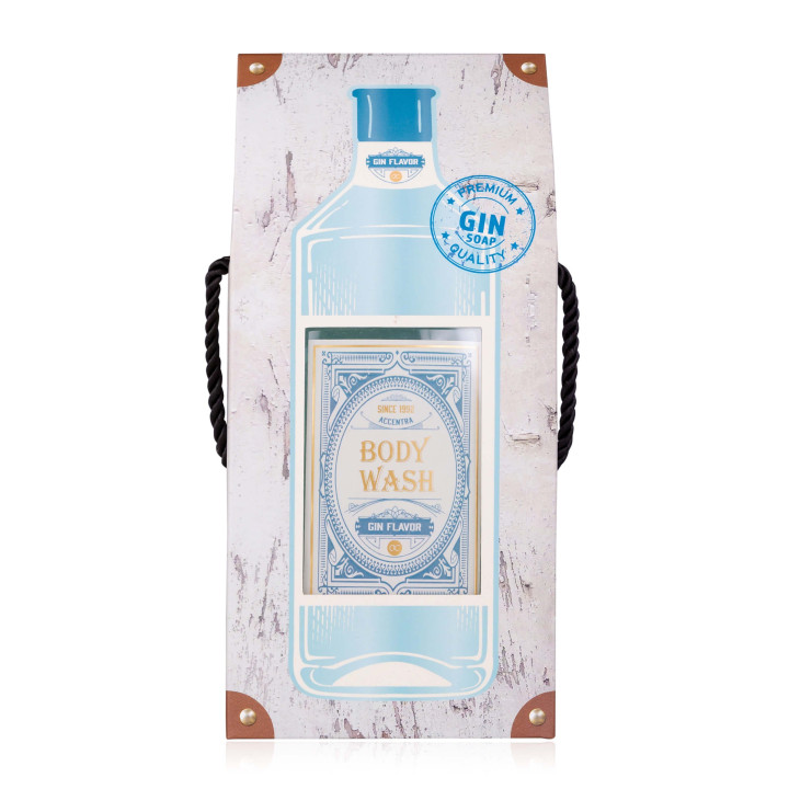 Coffret gel douche 400ml MEN'S COLLECTION, senteur Gin