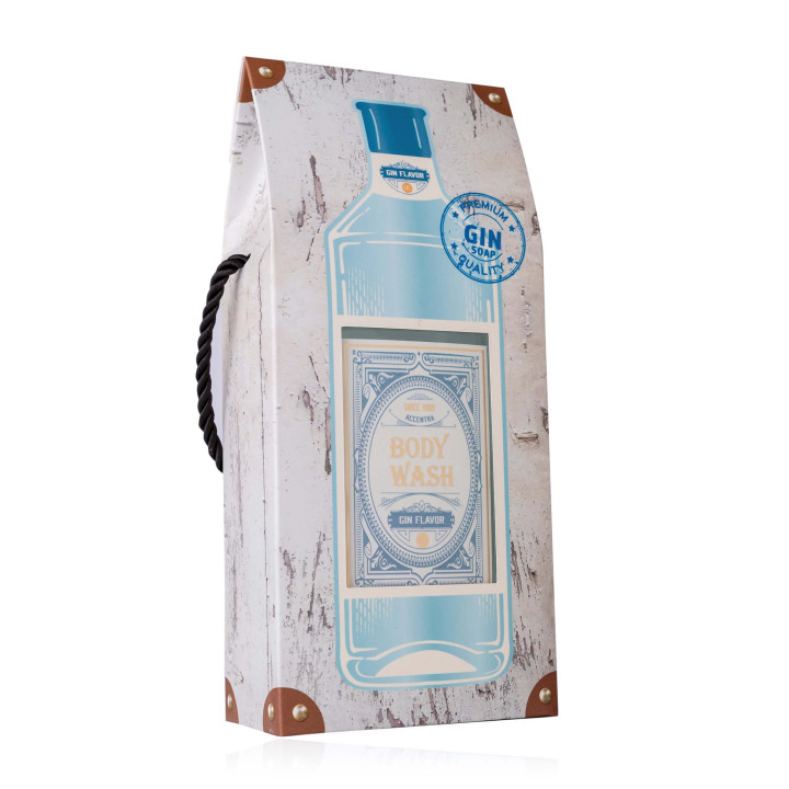 Coffret gel douche 400ml MEN'S COLLECTION, senteur Gin