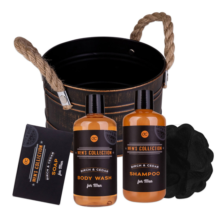 Coffret pour la douche + seau MEN'S COLLECTION