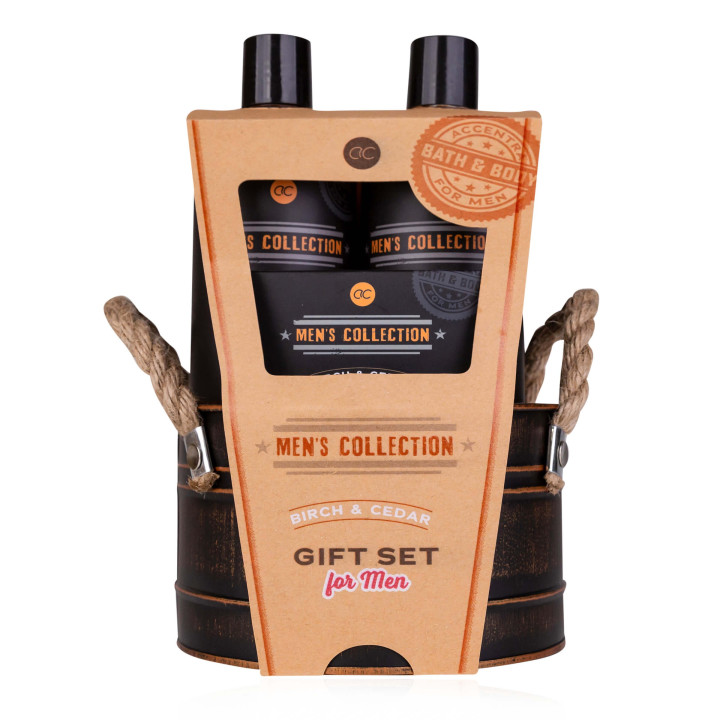 Coffret pour la douche + seau MEN'S COLLECTION