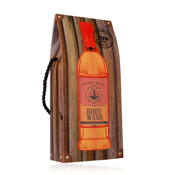 Coffret gel douche Rhum 400ml MEN'S COLLECTION