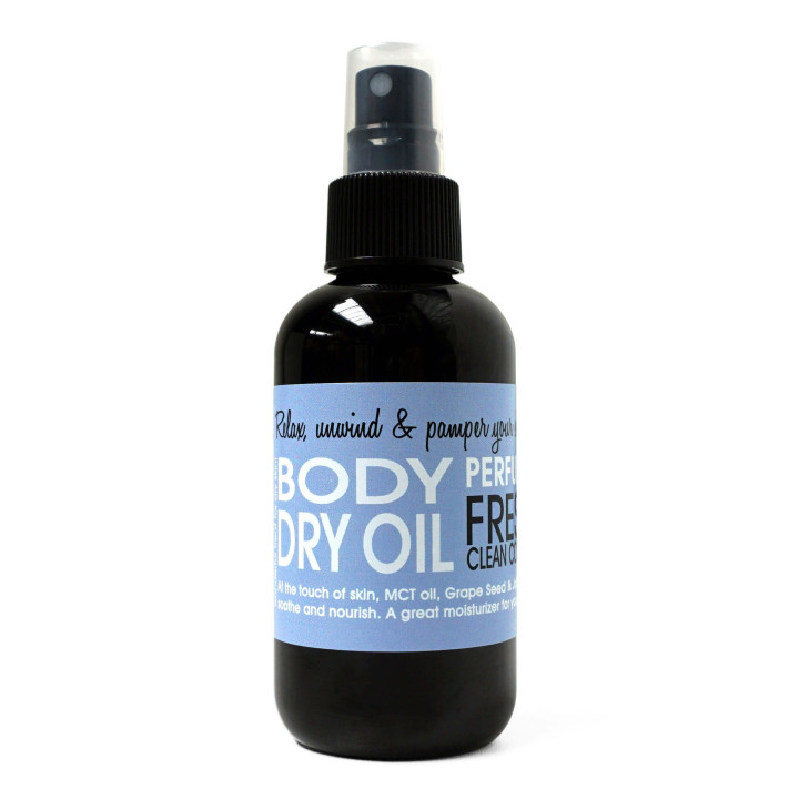 Spray d'huile sèche 150ml JUST NO NONSENSE,parfum coton propre& frais