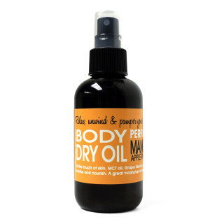 Spray d'huile sèche 150ml JUST NO NONSENSE,parfum mangue,pomme & Papaye
