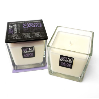 PROMO Bougie de massage 200g AROMATHERAPIE JUST NO NONSENSE,synergie détente