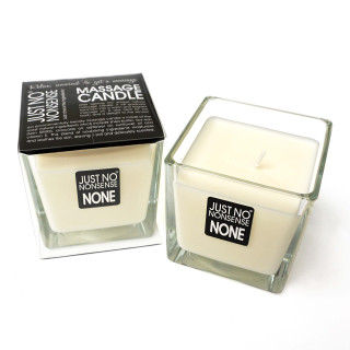 PROMO Bougie de massage 200g JUST NO NONSENSE,SANS PARFUM