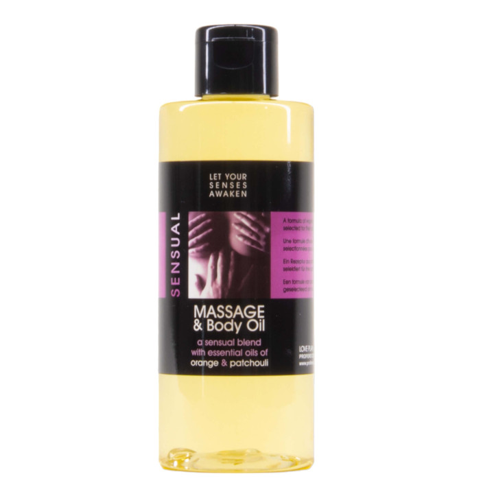 PROMO Huile de massage pour le corps 200ml LOVE PLAY ,Sensual