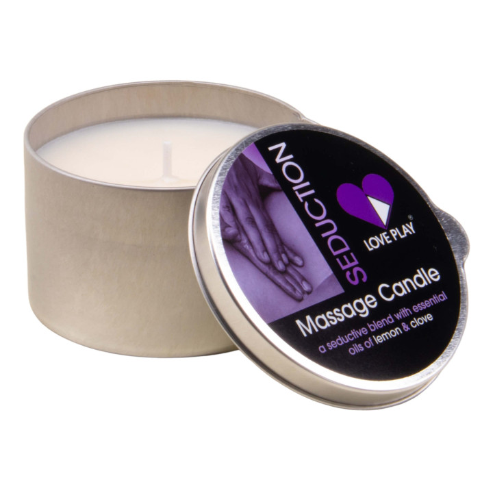 PROMO  Bougie de massage 200ml LOVE PLAY , Séduction
